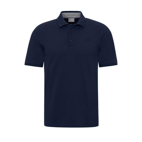 Chandail polo Audi pour hommes, bleu