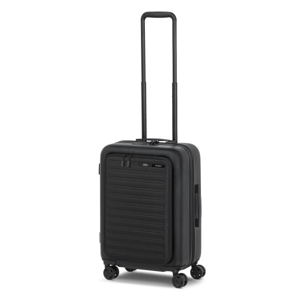 Valise de cabine à roulettes Audi noir mat