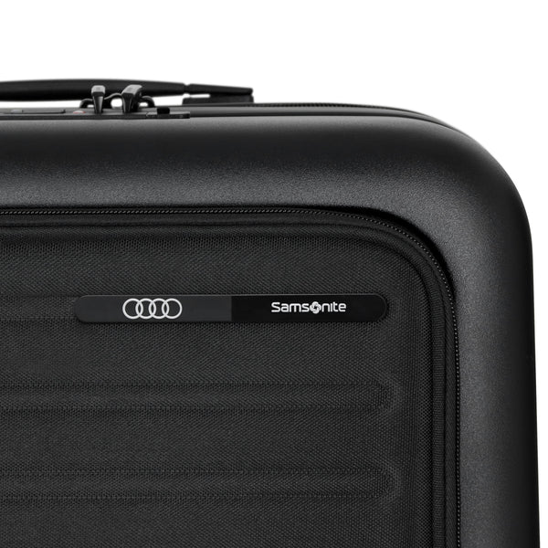 Valise de cabine à roulettes Audi noir mat