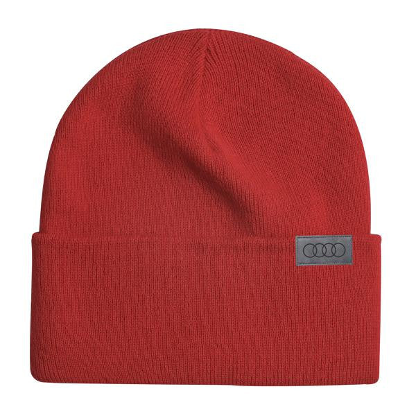 Tuque à revers fabriquée au Canada - Rouge