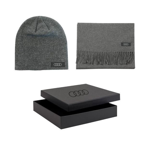 Ensemble cadeau tuque et écharpe