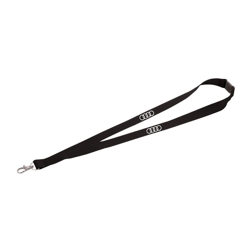 Porte-clé lanière Audi noir
