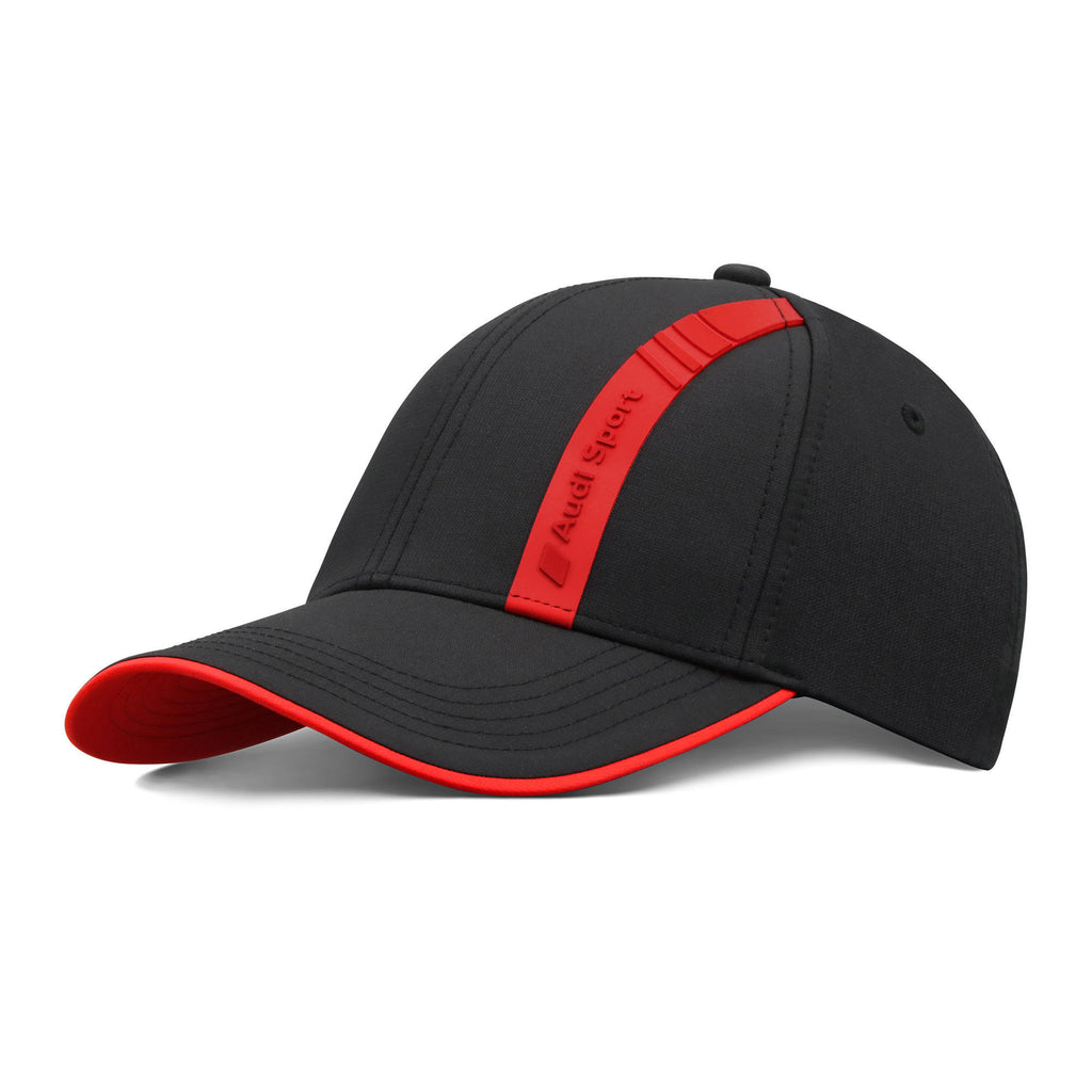 Casquette Audi Sport noir/rouge
