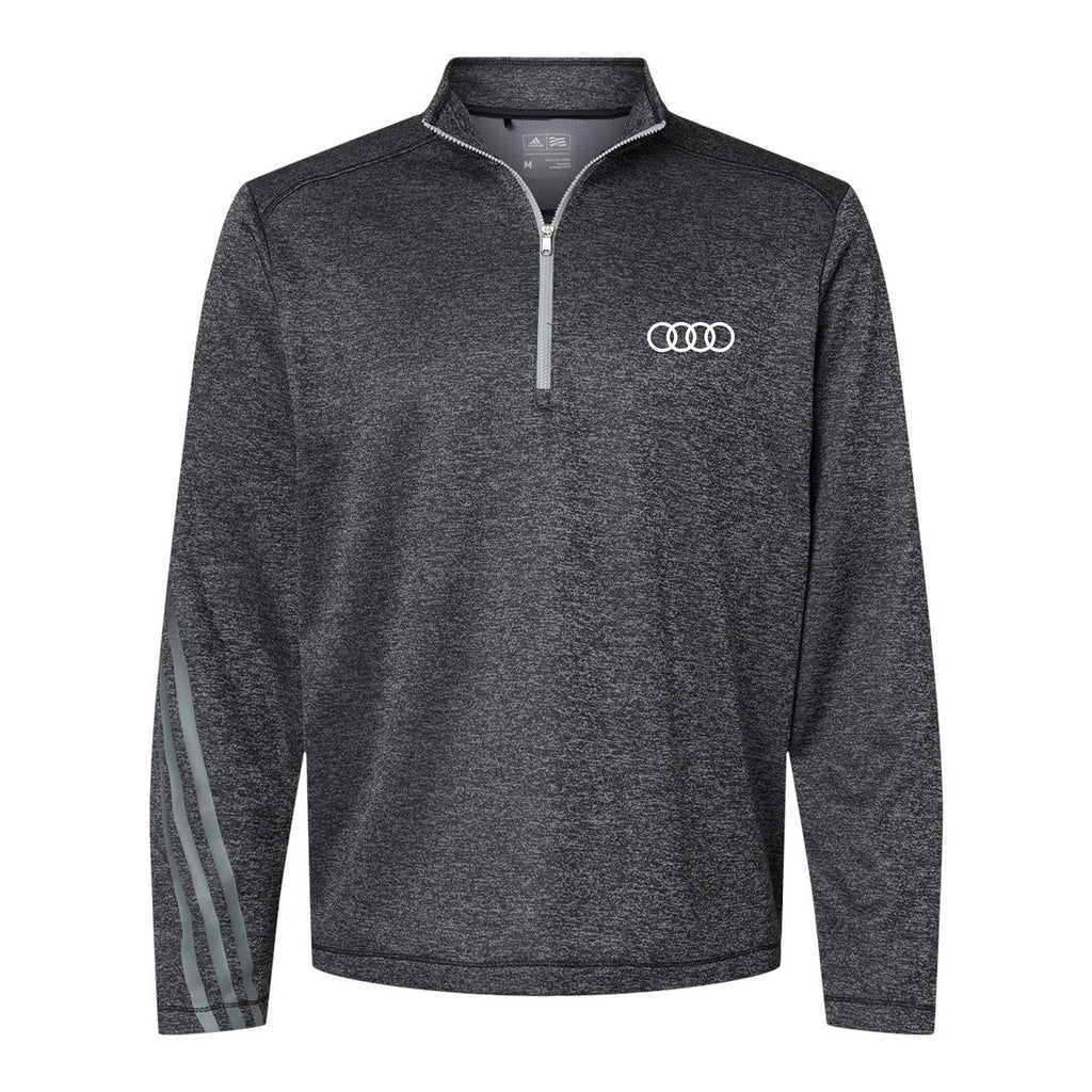 Chandail Adidas fermeture 1/4 Audi gris pour hommes