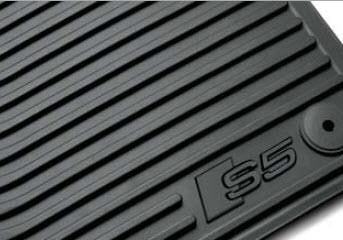 Tapis de protection toutes-saisons - avant, Noir (ens. de 2) - S5 2009 à 2017