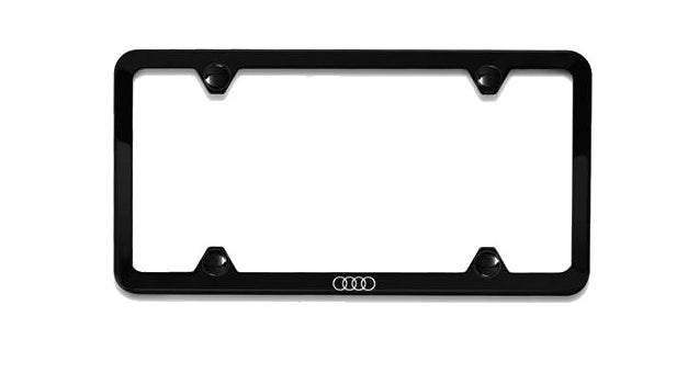 Cadre de plaque - noir - Q7
