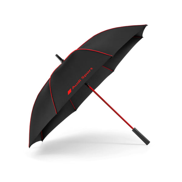 Grand parapluie noir et rouge Audi Sport