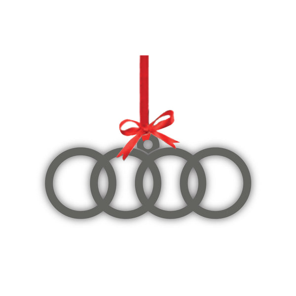 Ornement des fêtes anneaux Audi