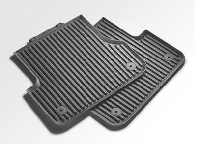 Tapis de protection en caoutchouc - Arrière, empattement allongé - A8 2011 à 2018 / S8 2013 à 2014 ET 2018