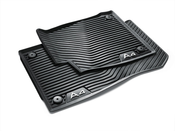 Tapis de protection - Tapis de protection tout temps, avant (ens. de 2) - Noir - A4 / S4 2009 à 2016 / ALLROAD 2013 à 2016