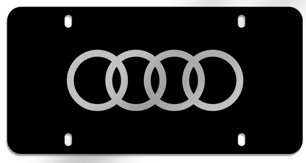 Plaque décorative avec logo Audi en polycarbonate noir - A5 /S5 – Boutique  Audi Lauzon