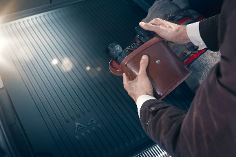Tapis de protection toutes-saisons pour coffre arrière - A4 ALLROAD 2018 et +